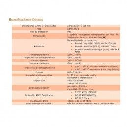 Medidor portátil de gases ExTec ®  PM580