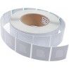 Etiquetas adhesivas 4x4 cm RF 8,2MHz 1000 Unidades